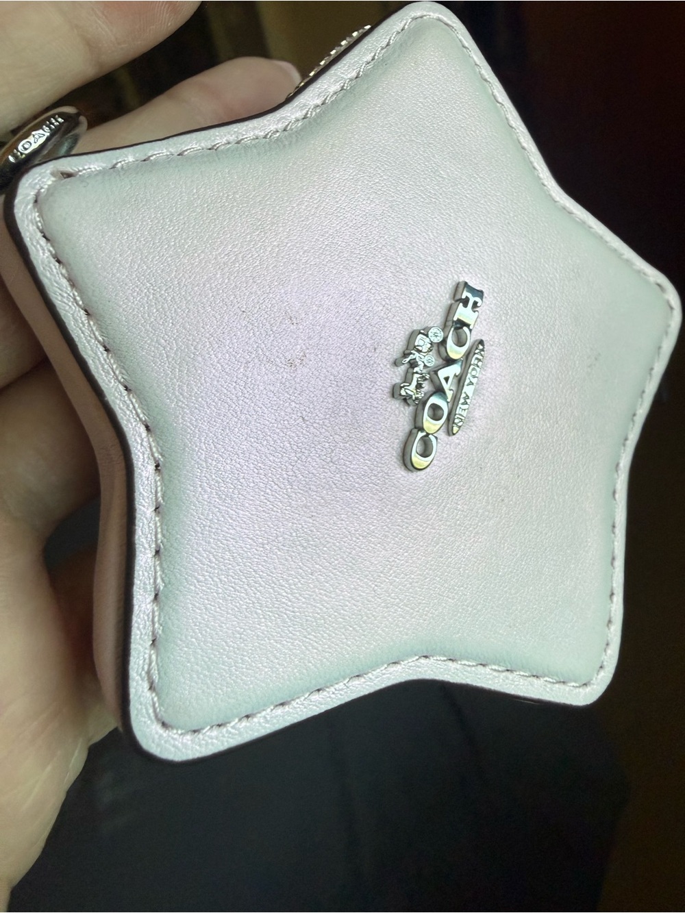 Iridescent Star Coach Bag Charm - Picture 7 of 11